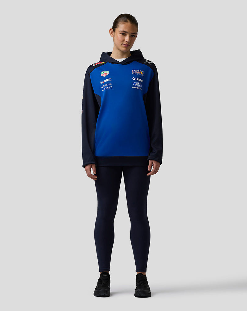 Oracle Red Bull Racing Unisex Teamline Hoodie - Night Sky / Surf The Web