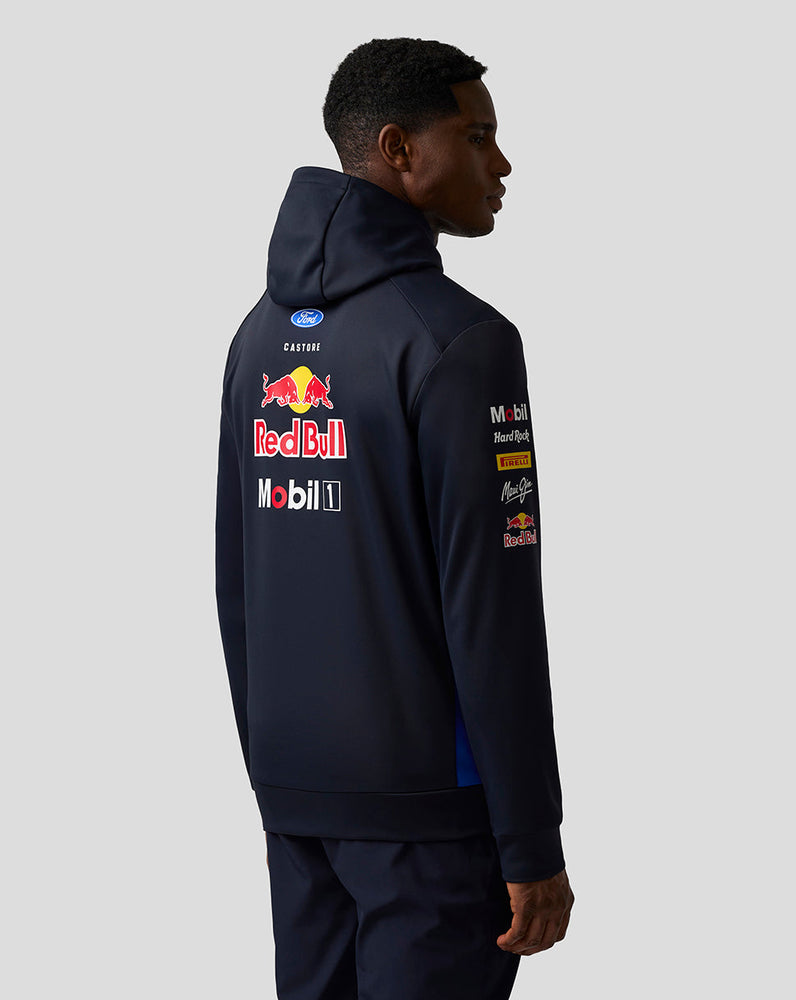 Oracle Red Bull Racing Unisex Teamline Hoodie mit Reißverschluss - Night Sky / Surf The Web
