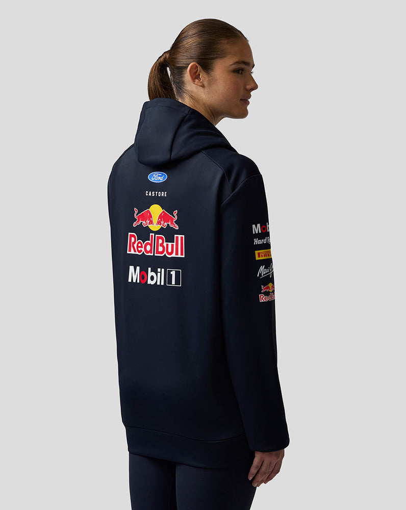 Oracle Red Bull Racing Unisex Teamline Hoodie mit Reißverschluss - Night Sky / Surf The Web
