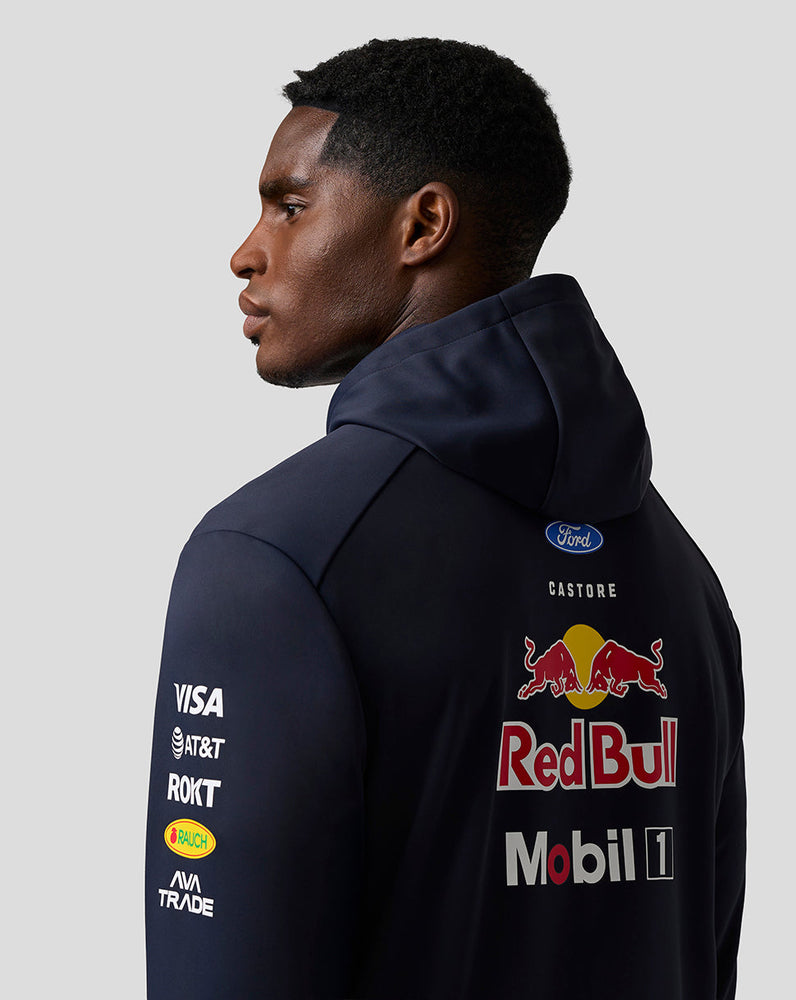 Oracle Red Bull Racing Unisex Teamline Hoodie mit Reißverschluss - Night Sky / Surf The Web