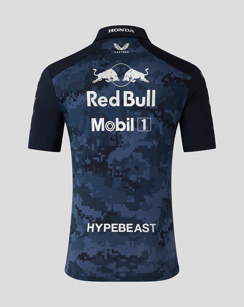 Oracle Red Bull Racing x Hypebeast Unisex Team Kit Track Polo - Night Sky