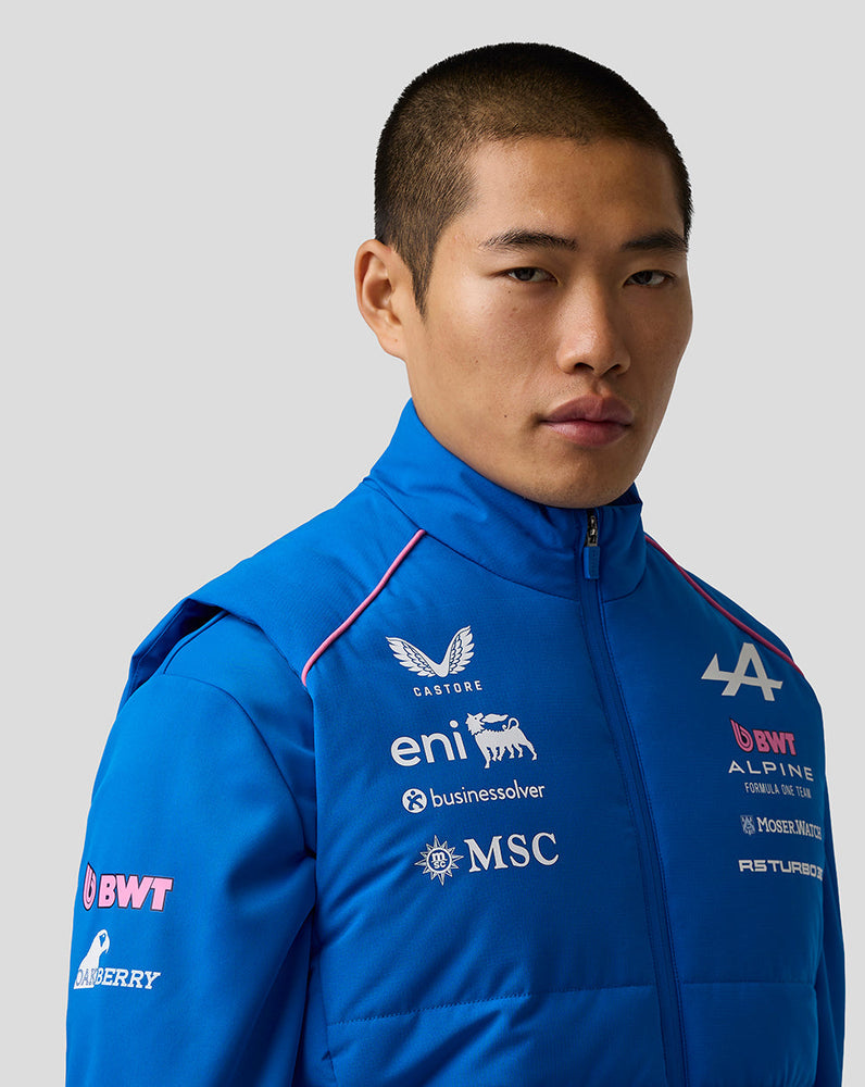 Offizielle Unisex BWT Alpine Formula One Team Weste