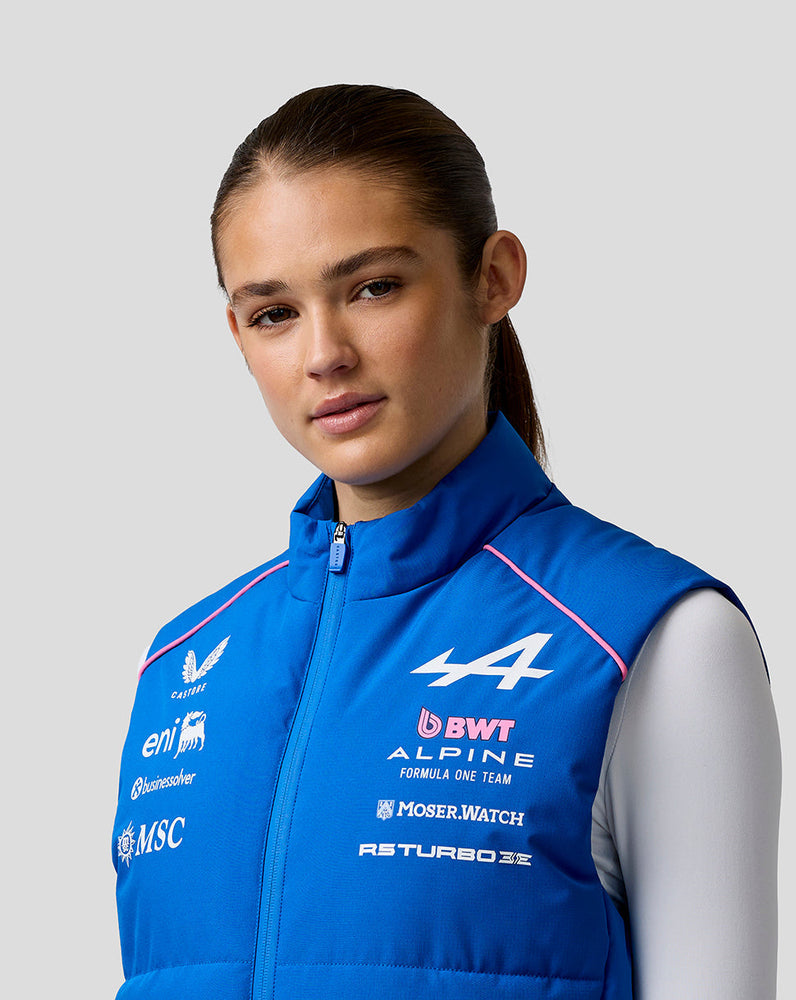 Offizielle Unisex BWT Alpine Formula One Team Weste