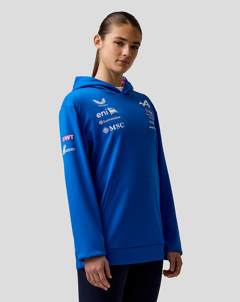 Offizieller Unisex BWT Alpine Formula One Team Kapuzenpulli