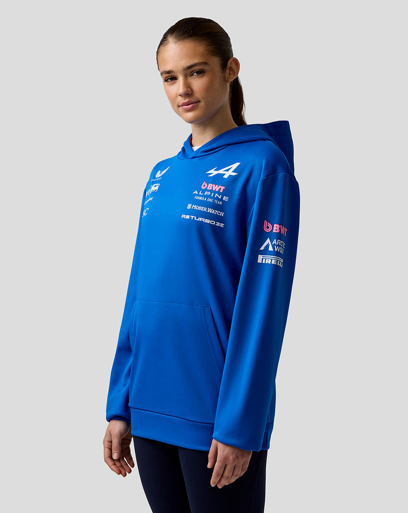 Offizieller Unisex BWT Alpine Formula One Team Kapuzenpulli