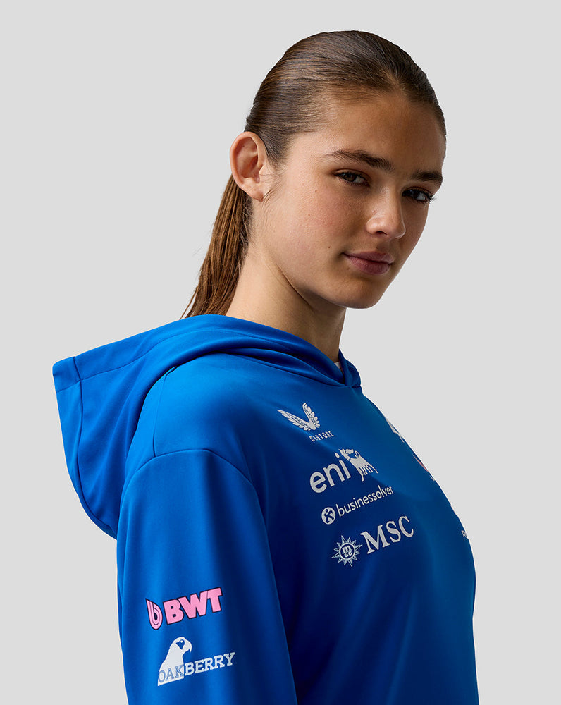 Offizieller Unisex BWT Alpine Formula One Team Kapuzenpulli