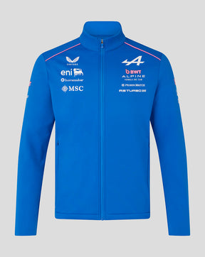Offizielle Unisex BWT Alpine Formula One Team Soft Shell Jacke