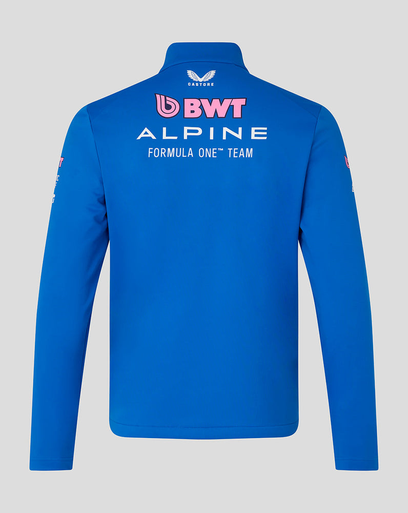 Offizielle Unisex BWT Alpine Formula One Team Soft Shell Jacke