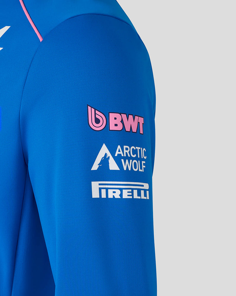 Offizielle Unisex BWT Alpine Formula One Team Soft Shell Jacke