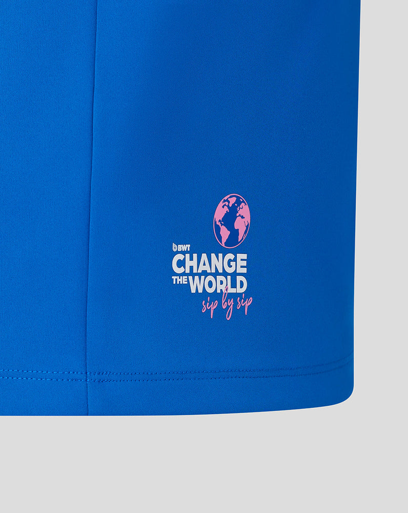 Offizielle Unisex BWT Alpine Formula One Team Midlayer mit Viertelreißverschluss