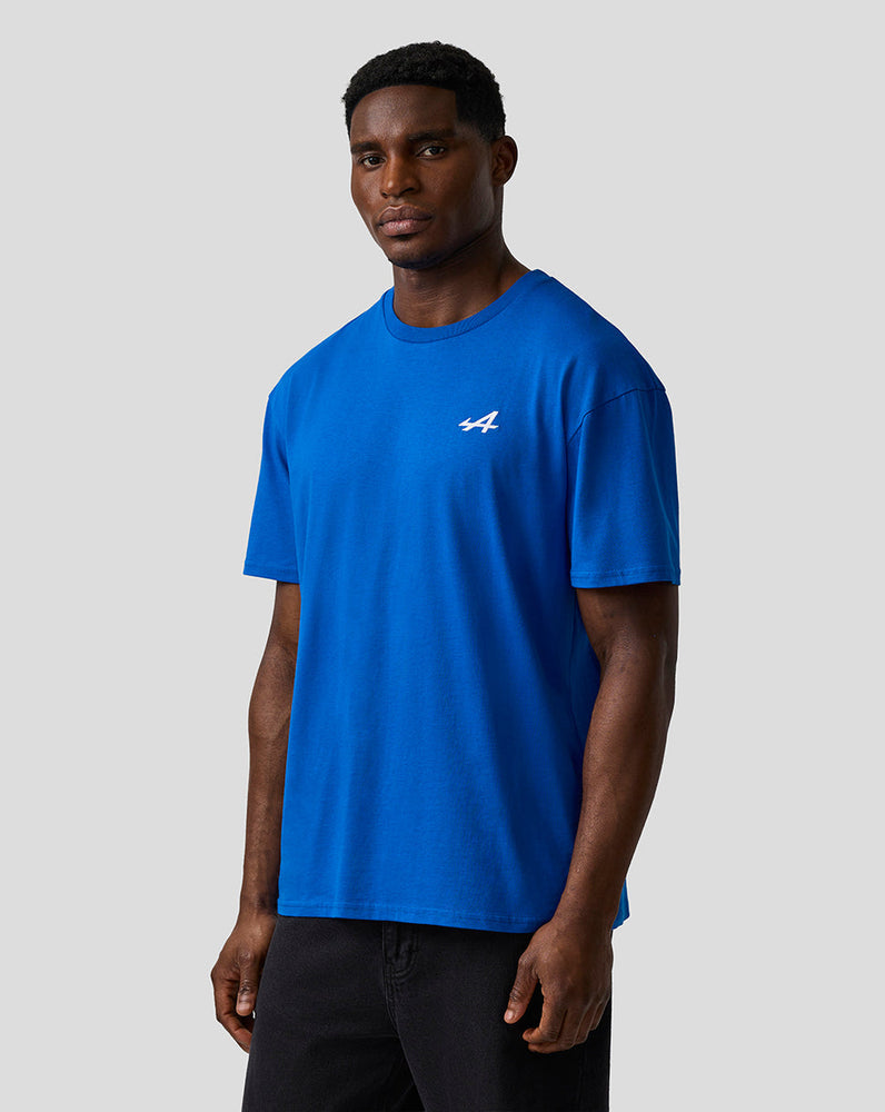 Unisex Relaxed Fit T Shirt – Lapis Blue