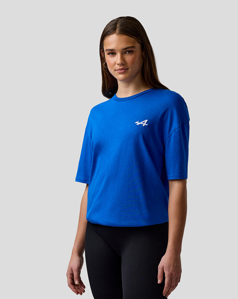 Unisex Relaxed Fit T Shirt – Lapis Blue