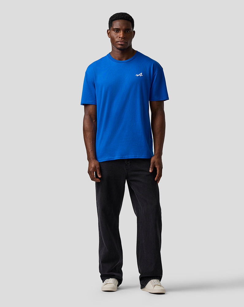 Unisex Relaxed Fit T Shirt – Lapis Blue
