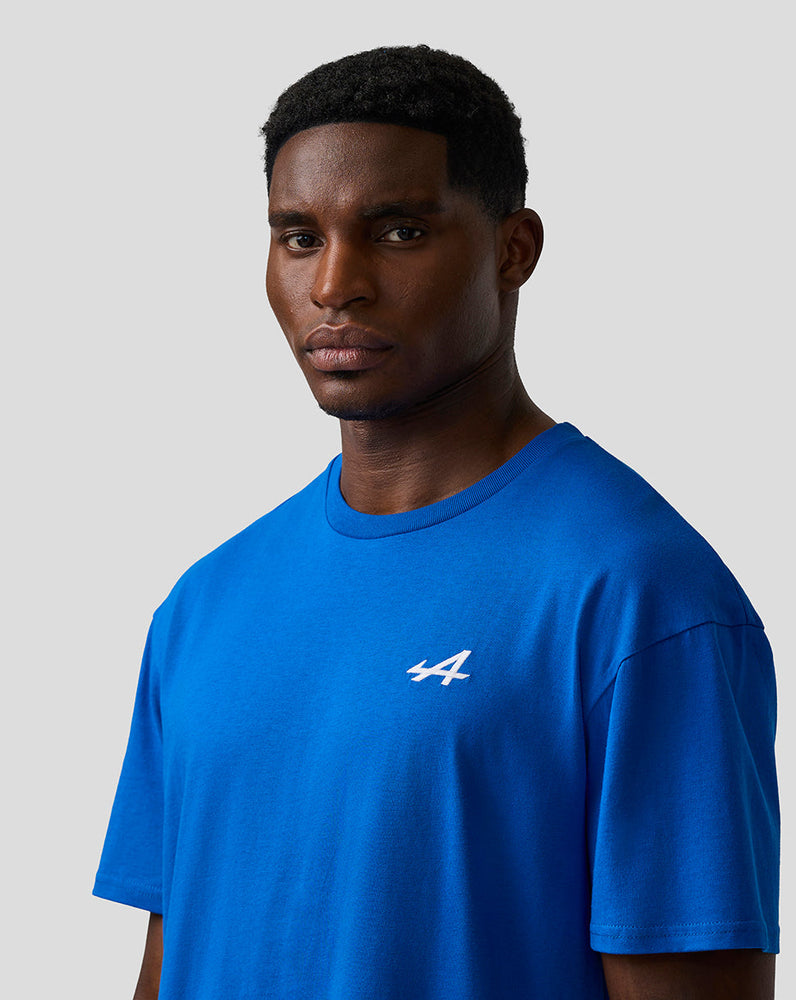 Unisex Relaxed Fit T Shirt – Lapis Blue