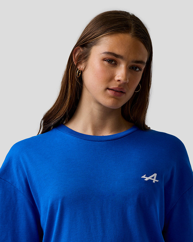 Unisex Relaxed Fit T Shirt – Lapis Blue