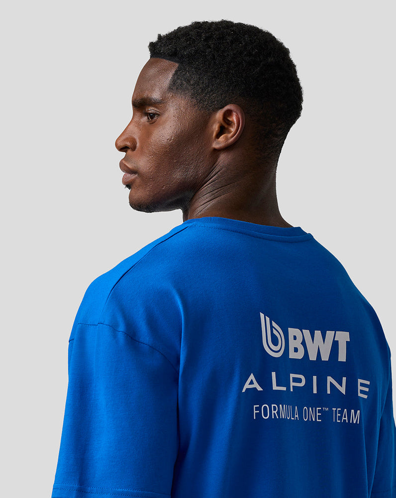 Unisex Relaxed Fit T Shirt – Lapis Blue