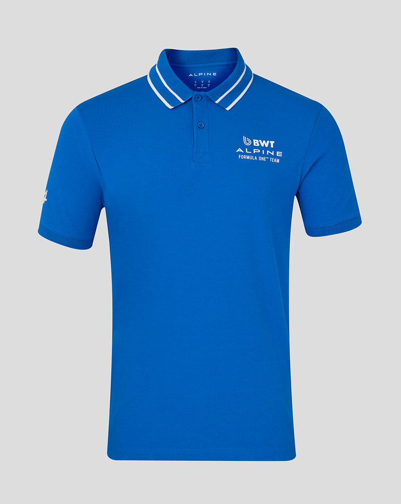BWT Alpine Unisex Core Polo Shirt – Lapis Blue
