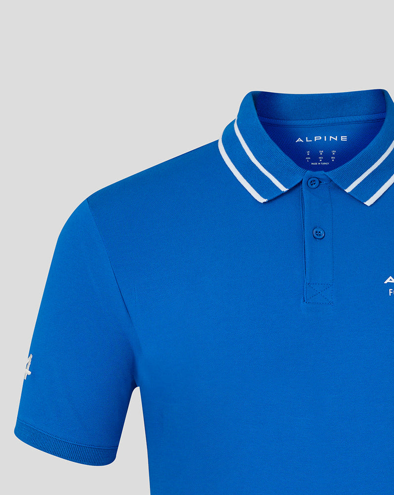 BWT Alpine Unisex Core Polo Shirt – Lapis Blue