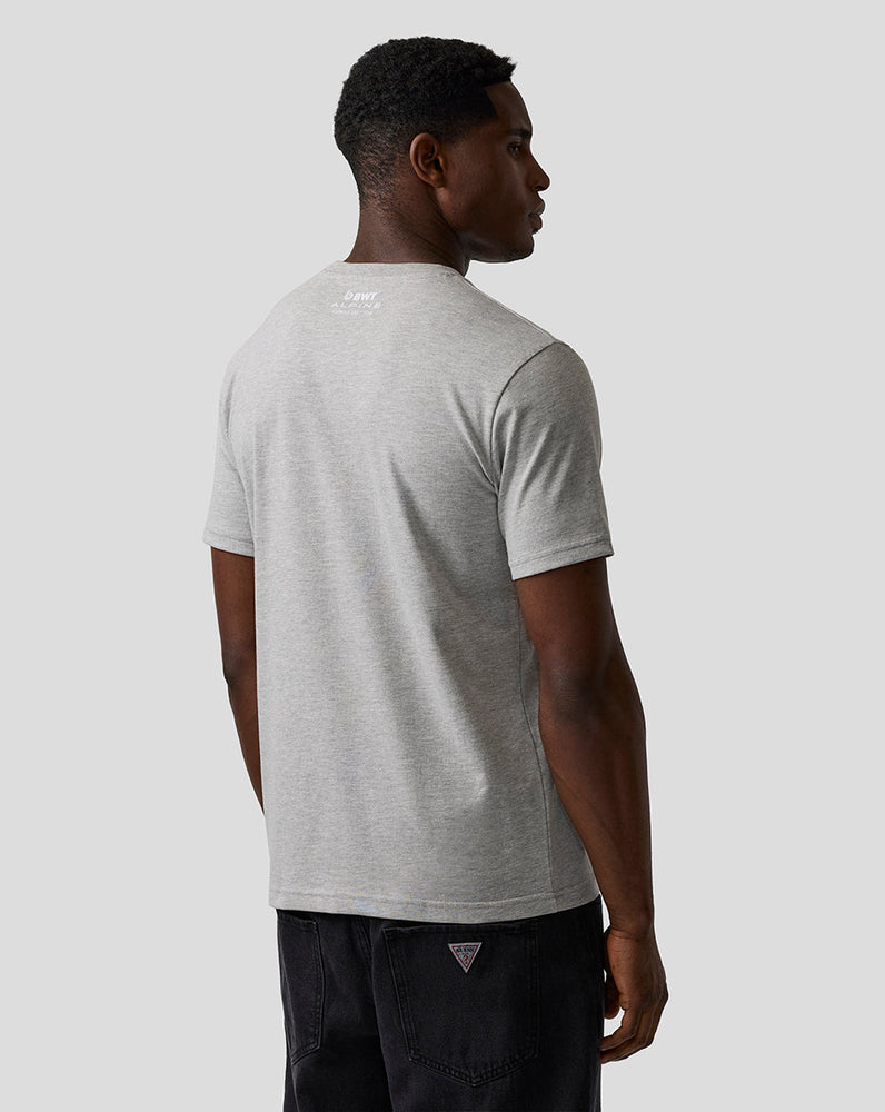 Unisex Regular Fit Graphic T-Shirt – Grey Marl