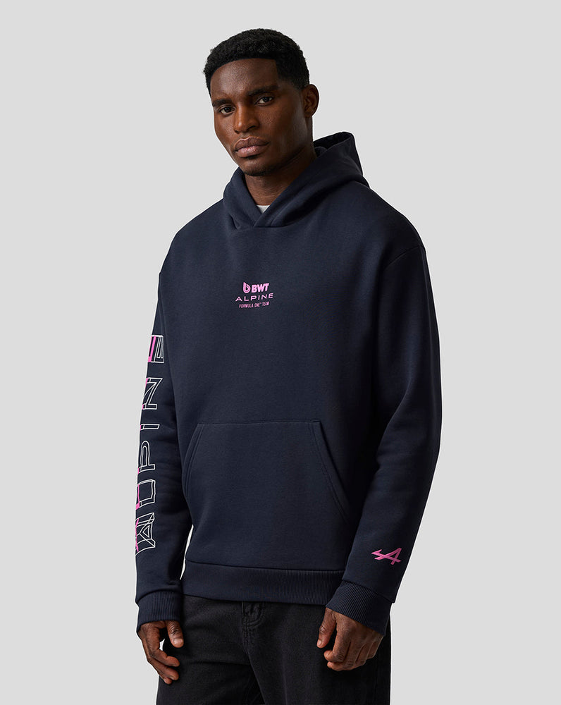 Unisex Relaxed Fit Graphic Hoodie – Night Sky