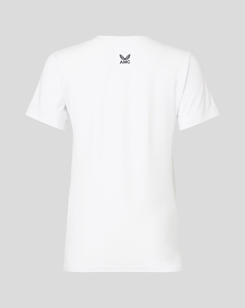 Weißes AMC Tennis Club New York Grafik-T-Shirt für Damen