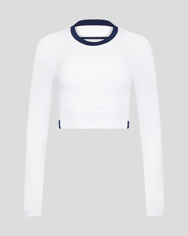 Damen AMC Performance Langarmshirt – Weiß