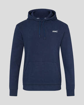 Marinenblau AMC-Hoodie mit Fleece-Rückseite