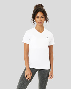 Weißes Protek Trainings-T-Shirt für Damen