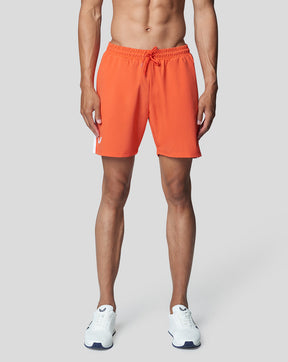Fiesta orange Pro Tek 6" inseam Shorts