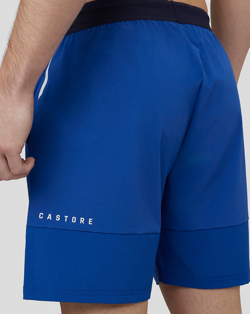 Atmungsaktive gewebte 7-Zoll-Shorts für Herren – True Blue