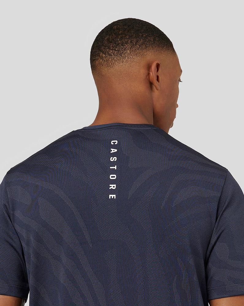 Herren Core Tech T-Shirt – Marineblau