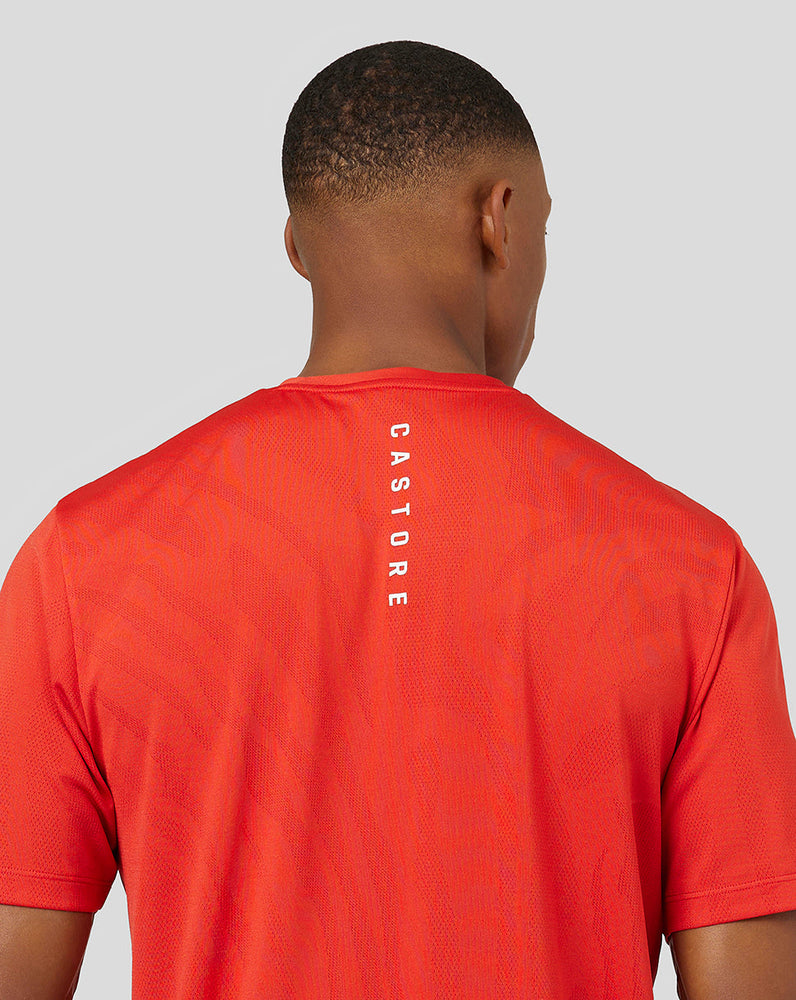 Herren Core Tech T-Shirt – Poppy