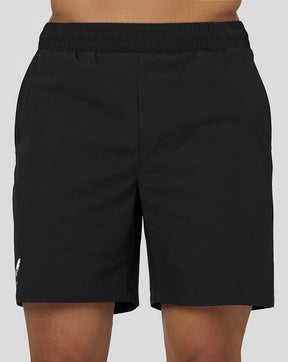Atmungsaktive, gewebte Active-Shorts für Herren – Schwarz