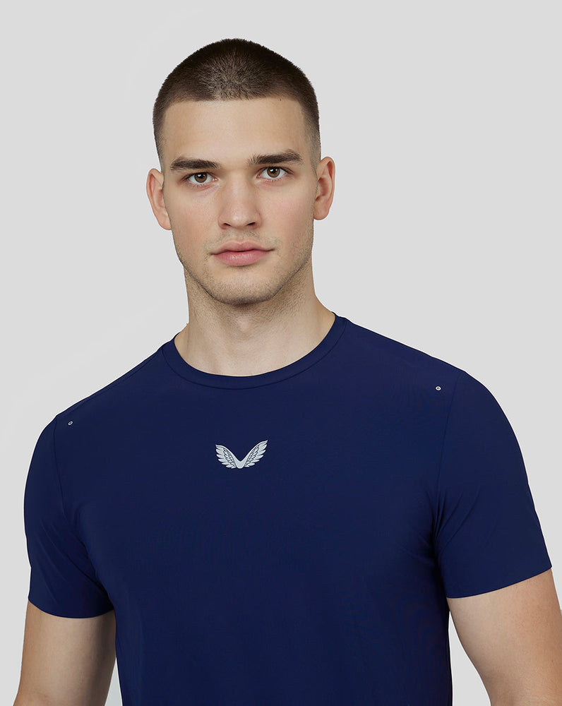 Zone Ventilated Trainings-T-Shirt für Herren – Midnight Navy