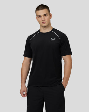 Leichtes Kurzarm-T-Shirt für Herren – Schwarz