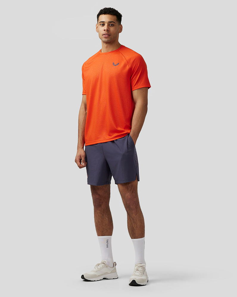 Herren Adapt Grafisches Kurzarm-T-Shirt - Orange