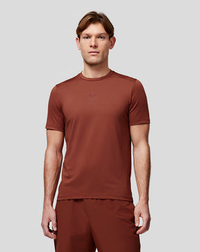 Herren Reiss Kurzarm-Performance-T-Shirt – Rost