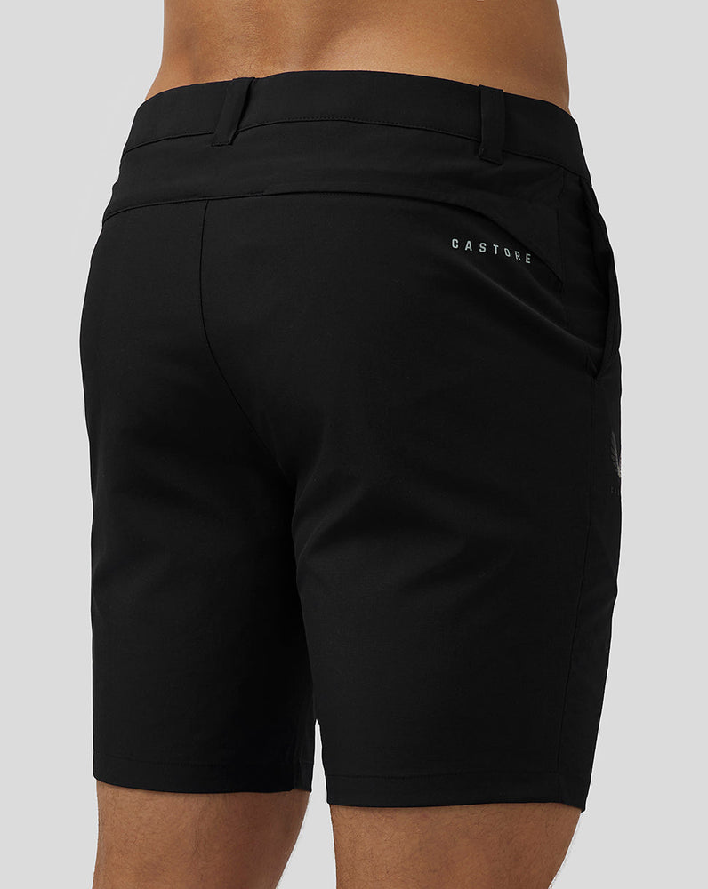 Wasserabweisende Golf-Shorts für Herren – Schwarz