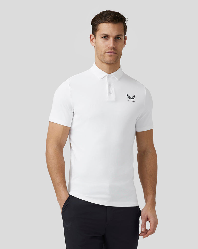 Golf Essential Poloshirt für Herren – Weiß