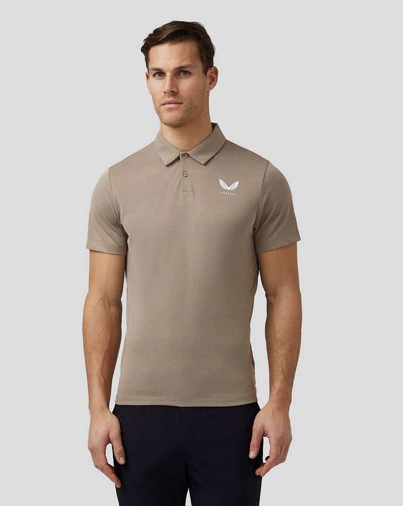 Men's Golf Engineered Knit Polo - Clay