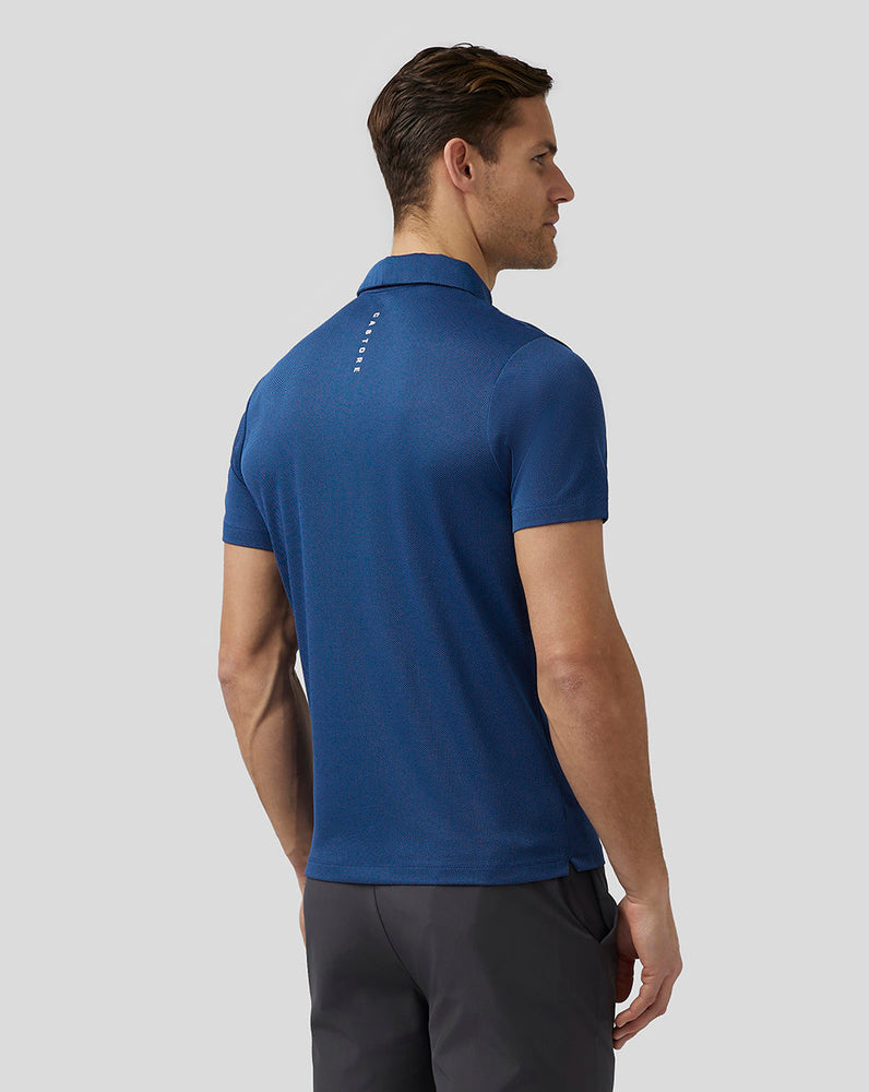 Golf Engineered Knit Poloshirt für Herren – Marineblau