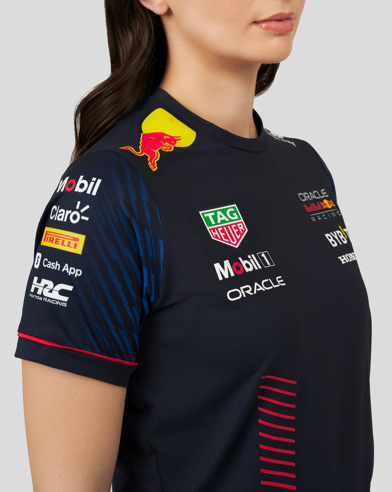 Damen Oracle Red Bull Racing Setup T-Shirt - Night Sky