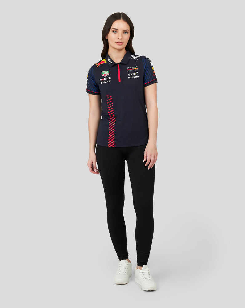 Damen Oracle Red Bull Racing SS Poloshirt – Night Sky