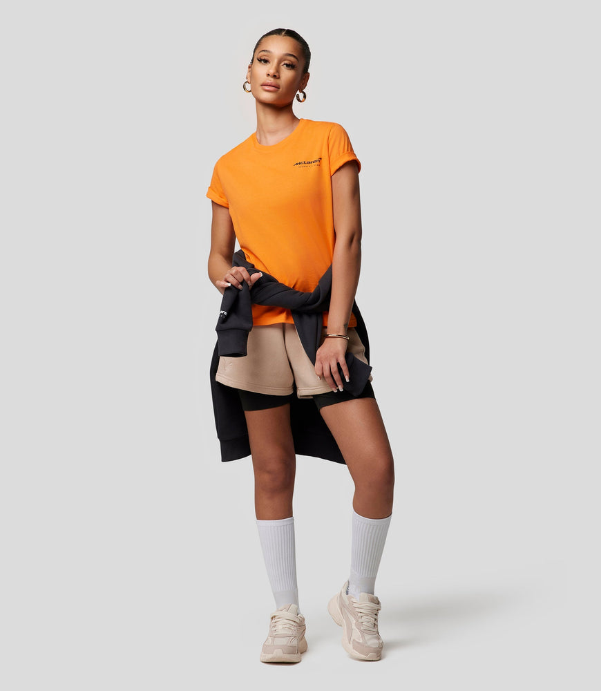 Papaya McLaren Dynamisches T-Shirt für Frauen