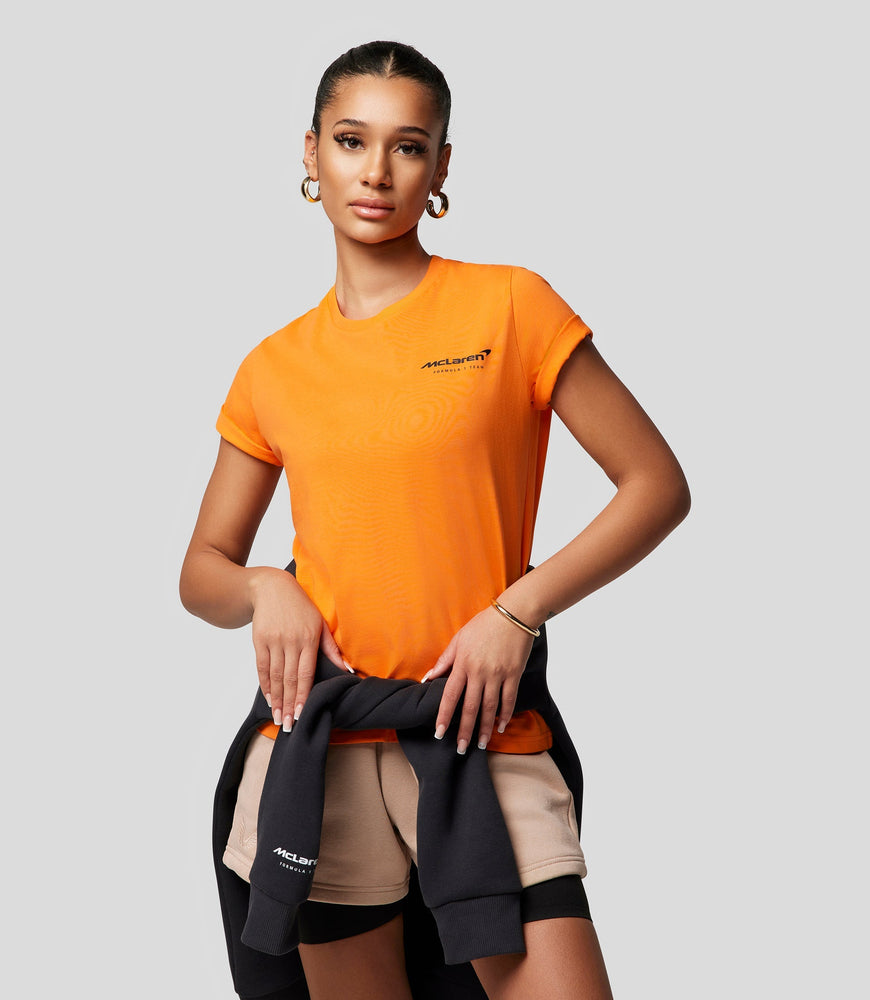 Papaya McLaren Dynamisches T-Shirt für Frauen
