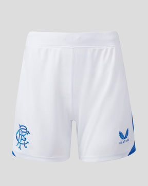 Rangers FC Damen-Heim--Shorts 23/24 – Weiß