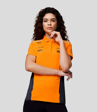 Damen McLaren Offizielles Teamwear-Poloshirt Formel 1
