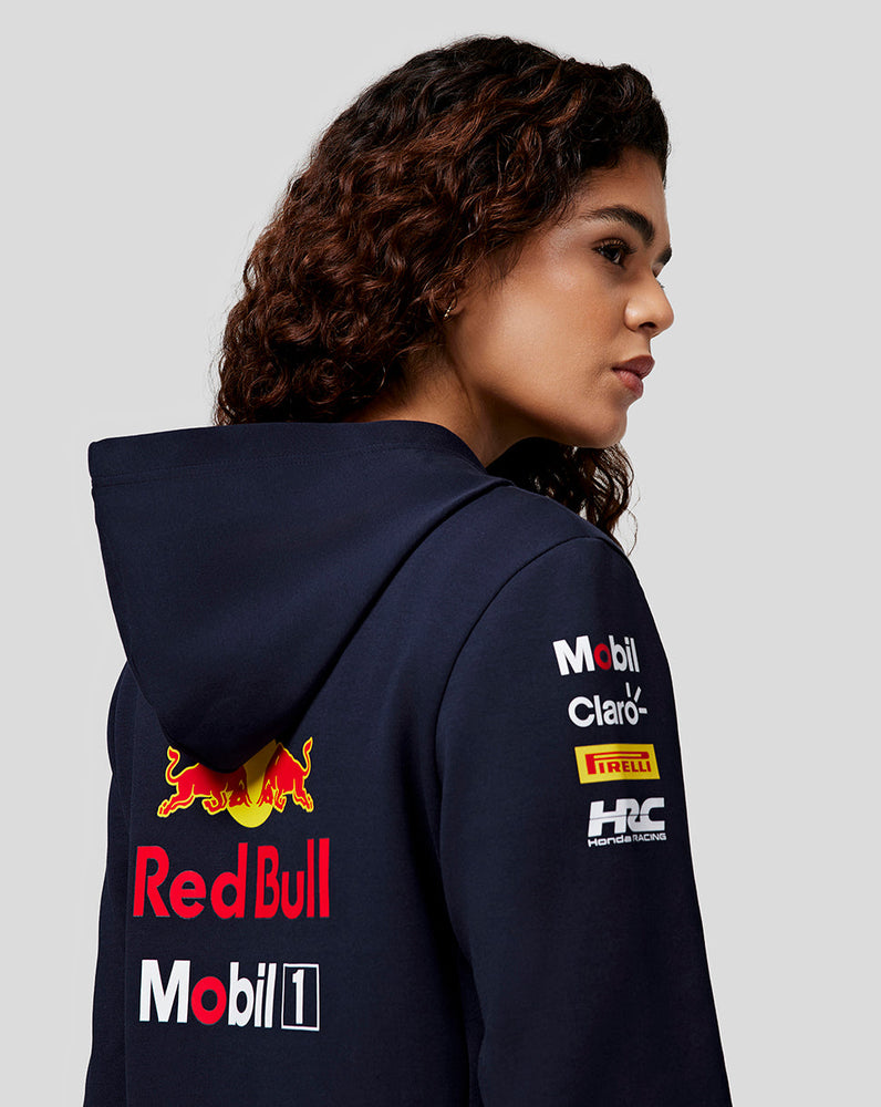 Oracle Red Bull Racing Frauen offizielle Teamline Full Zip Hoodie - Nachthimmel