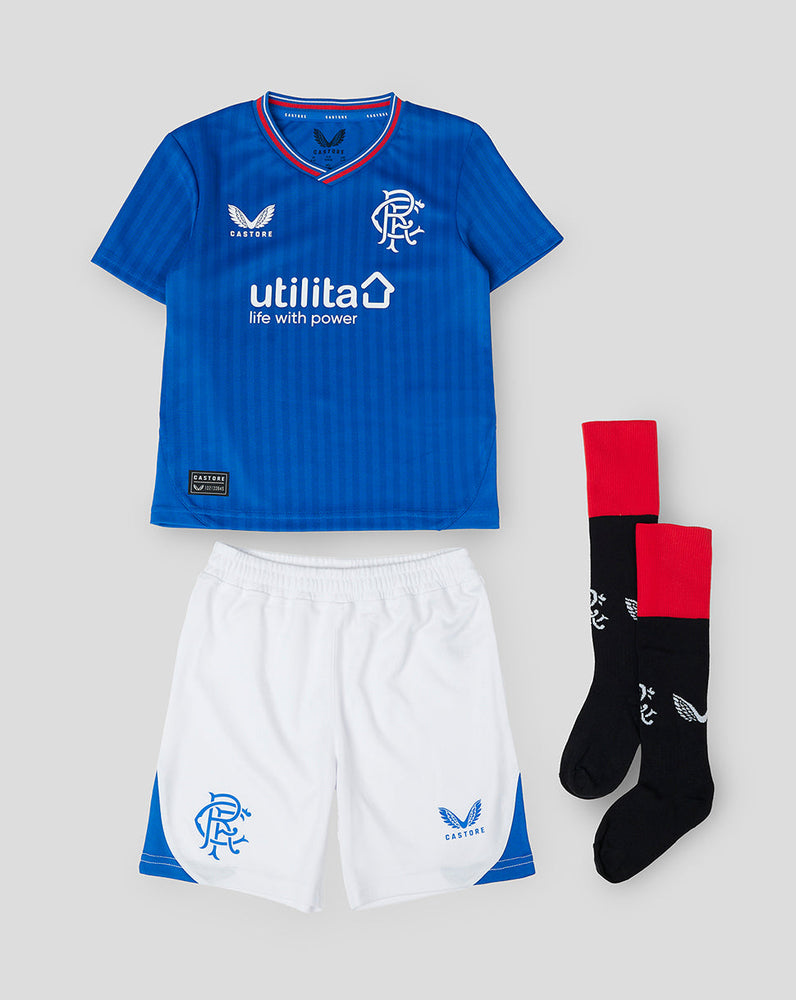 Rangers FC Kleinkinder 23/24 Mini-Heimtrikot – Blau