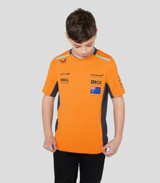 Junior Autumn Glory McLaren Set Up T-Shirt Oscar Piastri